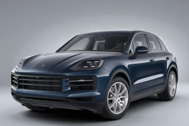 Porsche Cayenne Coupe Color Algarve Blue Metallic
